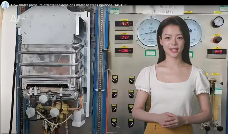पाण्याचा दाब टँकलेस गॅस वॉटर हीटरच्या इग्निशनवर कसा परिणाम करतो?